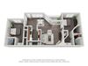 2 Bedroom, 2 Bathroom